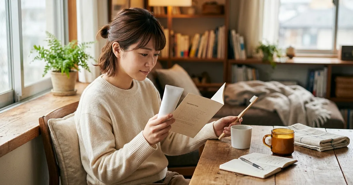 歯磨き粉「研磨剤なし」の見分け方｜成分表示の読み方と低/無研磨製品の選び方【2026年】