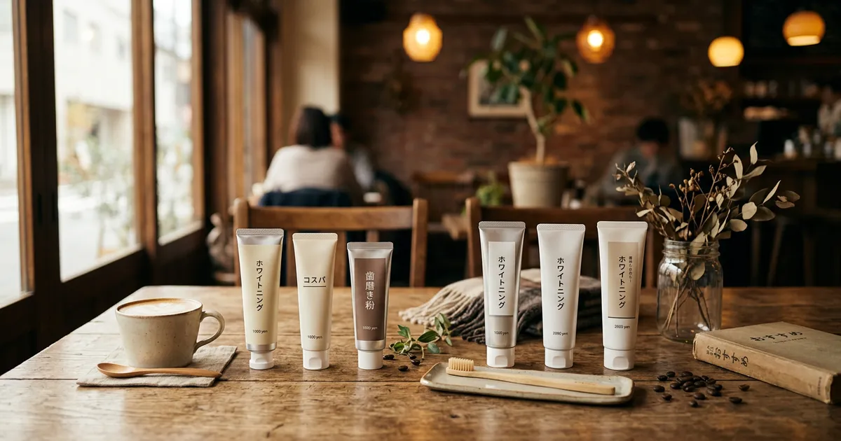 コスパ重視のホワイトニング歯磨き粉6選【1000円以内・1000〜2000円別】
